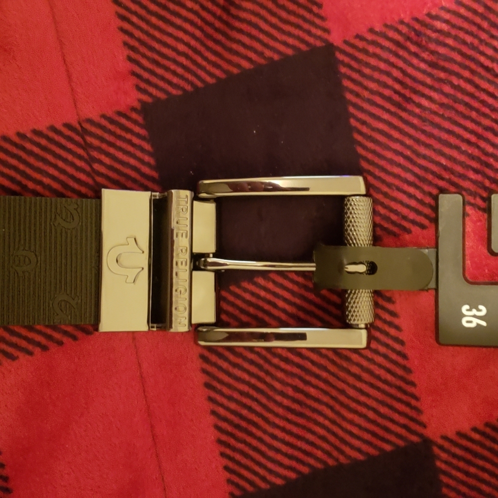 True Religion  reversable belt size 36